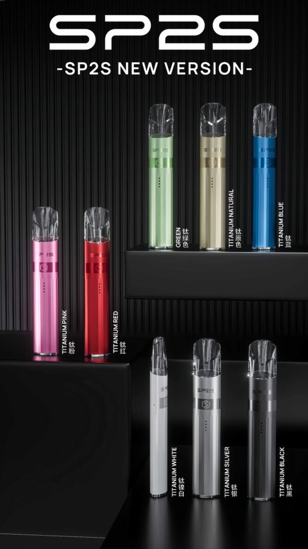 SP2S主機 傳奇系列鈦色煙桿 通用悅刻 Relx一代煙彈 台灣現貨