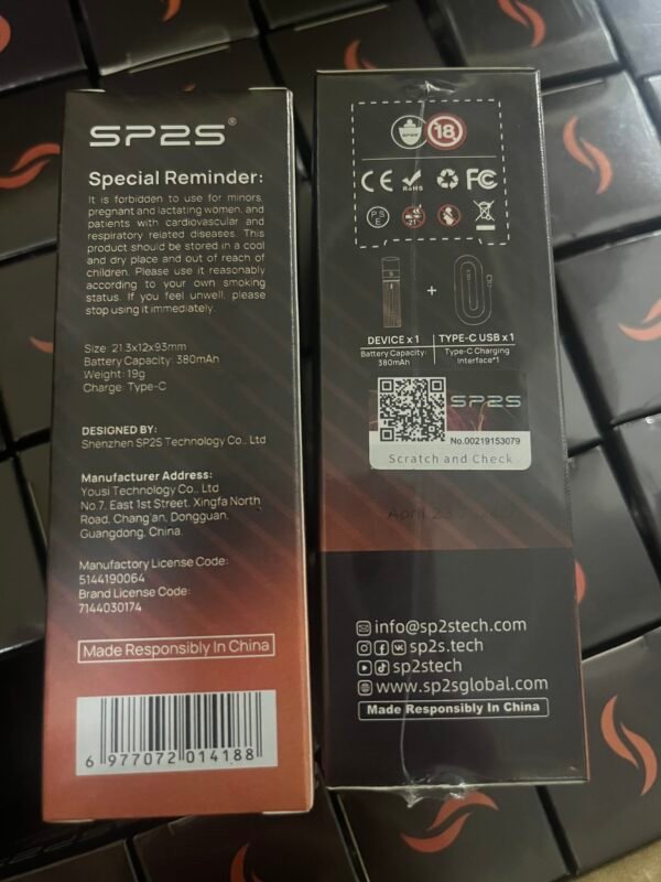 SP2S主機 傳奇系列鈦色煙桿 通用悅刻 Relx一代煙彈 台灣現貨