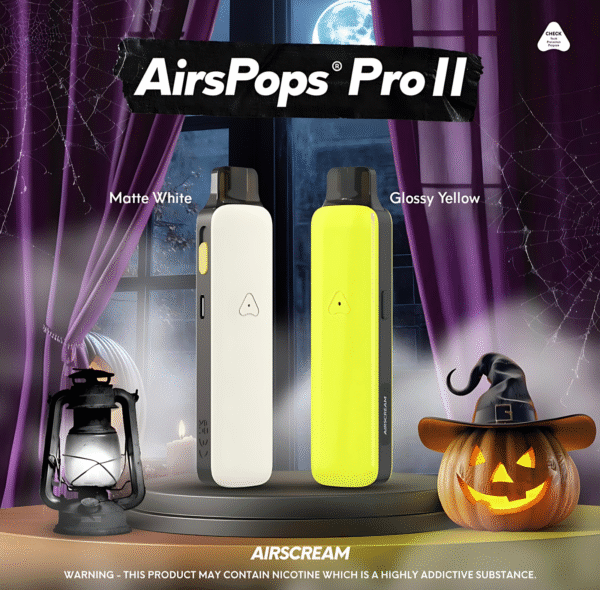 AIRSCREAM AirsPops Pro II 註油主機 氣泡二代小煙主機 英國設計・全新升級