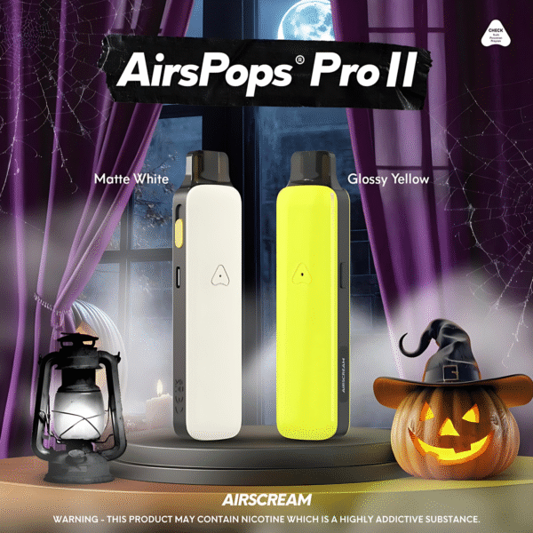AIRSCREAM AirsPops Pro II 註油主機 氣泡二代小煙主機 英國設計・全新升級