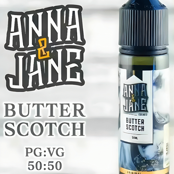 Anna&Jane 安娜與簡大煙煙油 ButterScotch 焦糖奶油咖啡50ml大煙油推薦