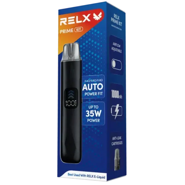 悅刻RELX Prime Kit 開放式註油主機套裝 可調氣流＋防漏煙彈 35W